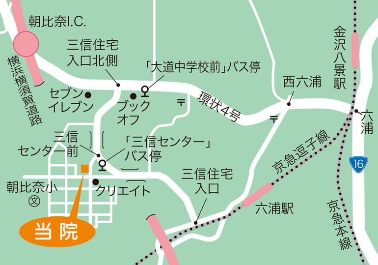 きくち内科クリニック MAP